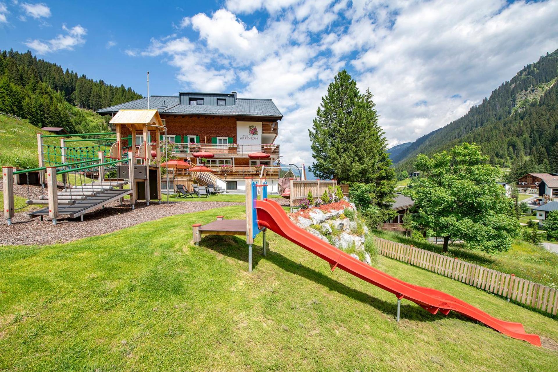 Hotel Alpenrose Gargellen Exterior foto
